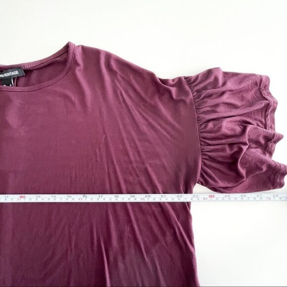 Urban Heritage // flutter short sleeve top // Size Medium // NWT - Picture 4 of 7
